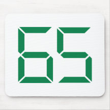 Number – 65 mousepad