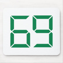 Number – 69 mousepads