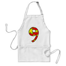 Number 9 apron