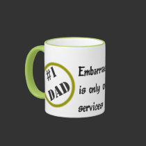 Number one Dad Mug mugs