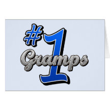 Number One Gramps Cards