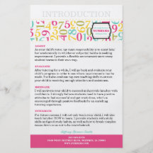 Numbers 5.5x8.5 Flyer