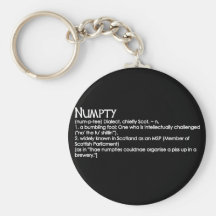 Numpty Keychain