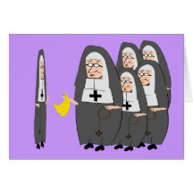 Nun Cards "The Fat Sisters"