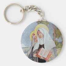Nuns and a Deer Key Chains