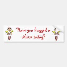 Nurse Angel Bumper Stickers