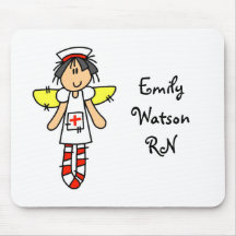 Nurse Angel Mouse Mats