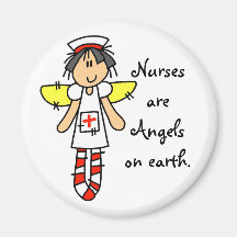 Nurse Angel Refrigerator Magnet