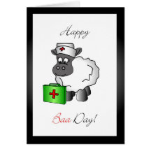 Nurse birthday greeting card