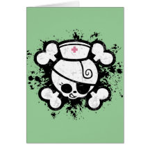 Nurse Dolly Splat Cards