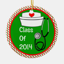 Nurse Graduation Ornament Class 2014
