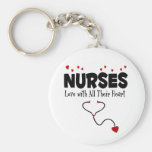 Nurse Heart Gift Key Chain