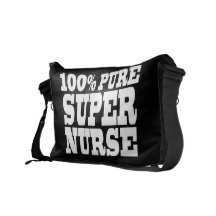Nurses Birthday Parties : 100% Pure Super Nurse Courier Bag
