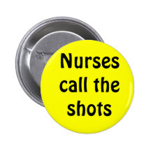 Nurses call the shots pin