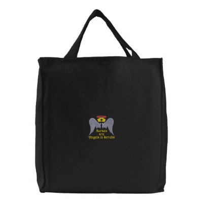 Nurses Embroidered Bag