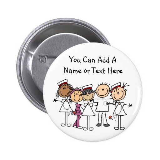 Nurses Week T-shirts and Gifts Pinback Buttons