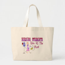 Nursing Students Have ALL The Fun Canvas Bags