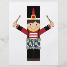 Nutcracker Soldier Playing Drums Flyer