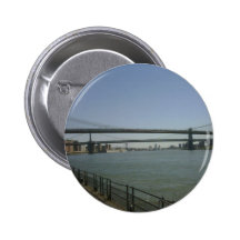 NYC Harbour Pinback Button