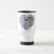 NYC mug - choose style & colour