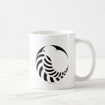 NZ Kiwi / Silver Fern Mugs