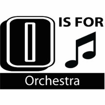 O Is For Orchestra Acrylic Cut Out