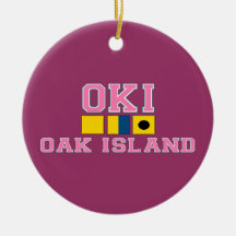 Oak Island. Christmas Ornaments