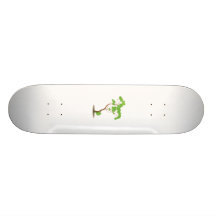Oak tree abstract single graphic skate boards