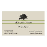 Oak Tree Plantation in Green Business Card