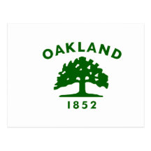 Oakland Flag1852 Post Card