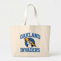 Oakland Invaders Tote Bags