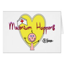 OB Nurse "Meconium Happens" Hilarious Greeting Card