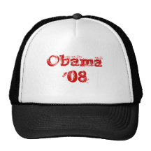 Obama '08 hats