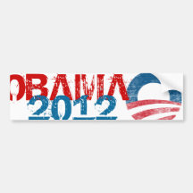 Obama 2012 Bumper Sticker