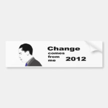 Obama 2012 bumper sticker