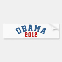 Obama 2012 bumper stickers