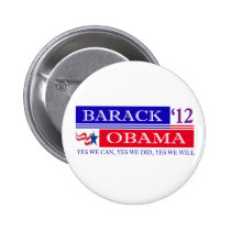 obama 2012 button buttons