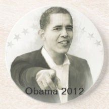 Obama 2012 Coaster