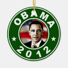 Obama 2012 Commemorative Ornament