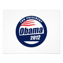 Obama 2012 custom invites