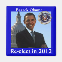 Obama 2012 Elections Fridge Magnets