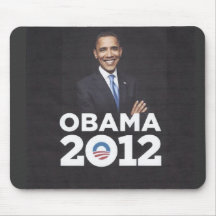 Obama 2012 mousepad