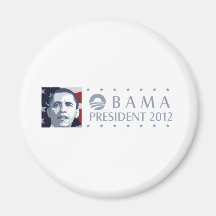 Obama 2012 refrigerator magnets
