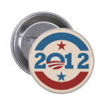 Obama 2012 V2 Pin