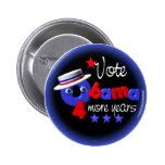 Obama- 4 more years buttons