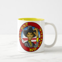 Obama All Hat No Cattle Mugs