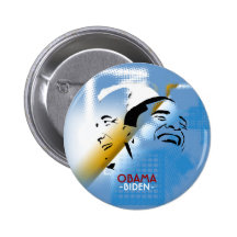 Obama and Biden Button