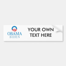 OBAMA BIDEN O BLUE -.png Bumper Stickers