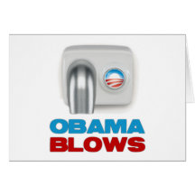 Obama Blows Greeting Card