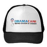 OBAMA CARE BEND OVER AND COUGH MESH HAT